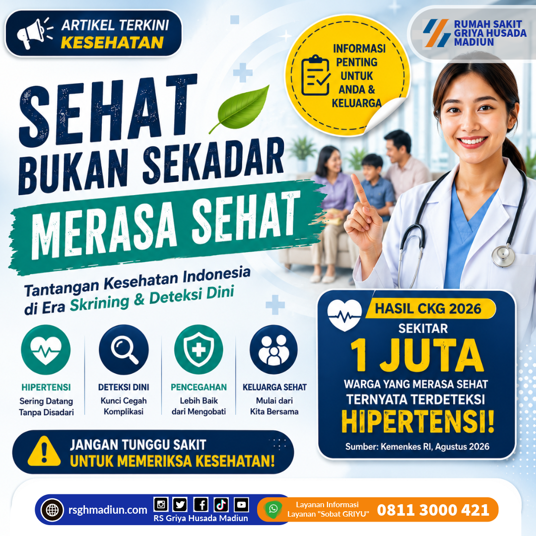 Sehat Bukan Sekadar Merasa Sehat: Tantangan Kesehatan Indonesia di Era Skrining dan Deteksi Dini