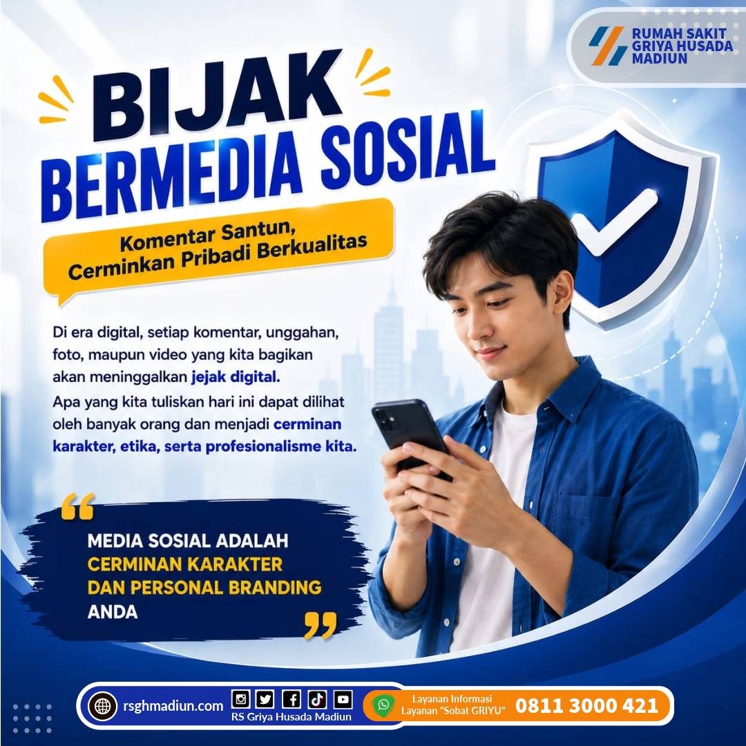 Bijak Bermedia Sosial, Cerminkan Pribadi Berkualitas